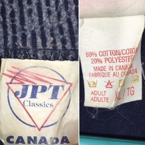 Vintage Montreal Canada Half Zip Pullover Sweater - Picture 6 of 8